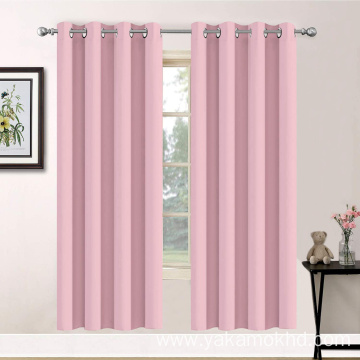 Pink Blackout Curtains 72 Inch Long